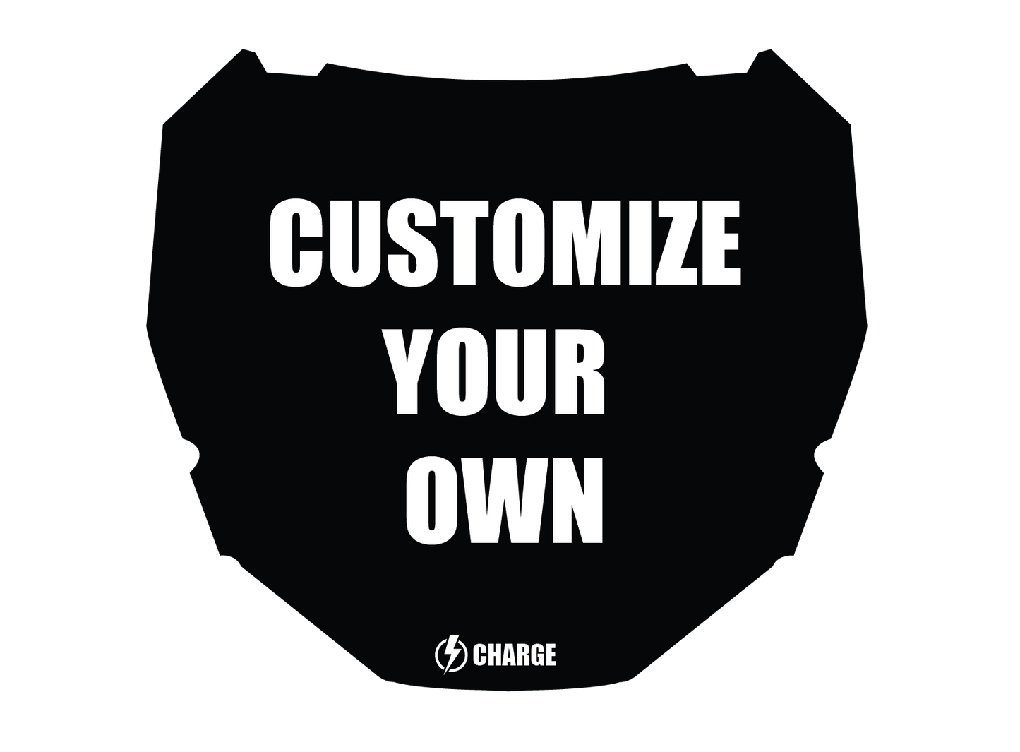 Customizable Odi Plate Decal