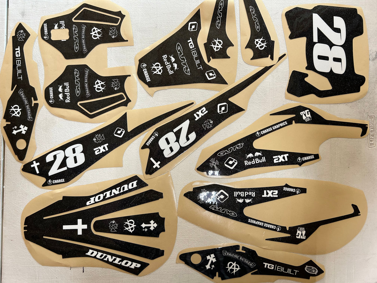 Hyper Bee Graphics kit, Original Plate (Vinyl : Gloss, Laminate : Sparkle)