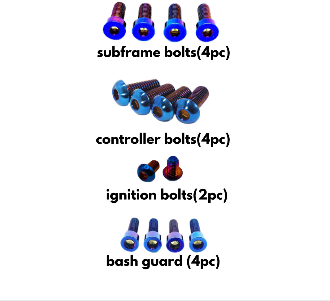 starter Surron/E-ride/ bike titanium kit