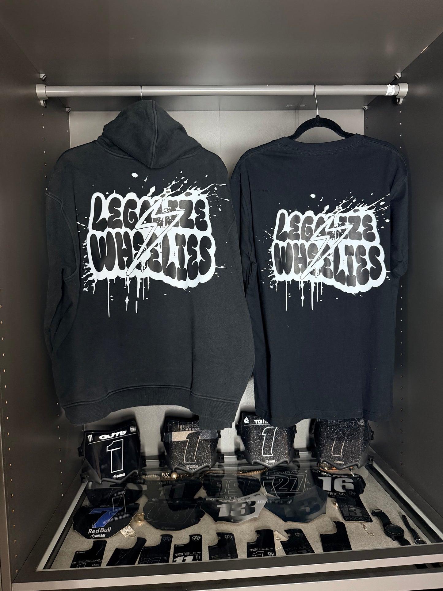 Charge Graphics “Legalize Wheelies Merch”