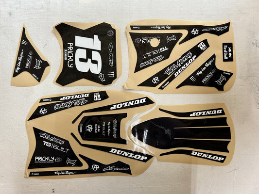 Yozma Full Graphics Kit, Original Plate (Vinyl : Gloss; Laminate : Gloss)