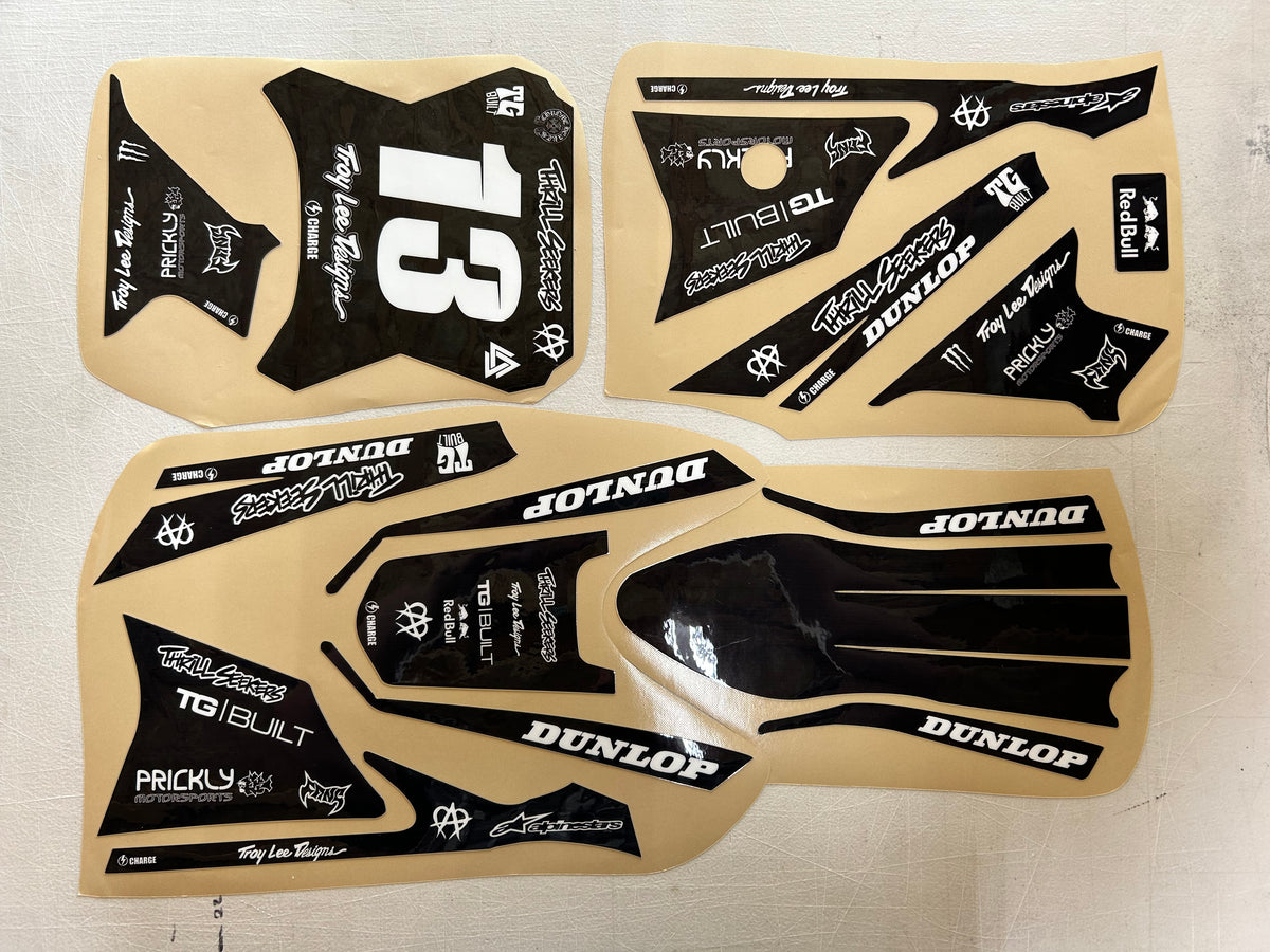 Yozma Full Graphics Kit, Original Plate (Vinyl : Gloss, Laminate : Gloss)