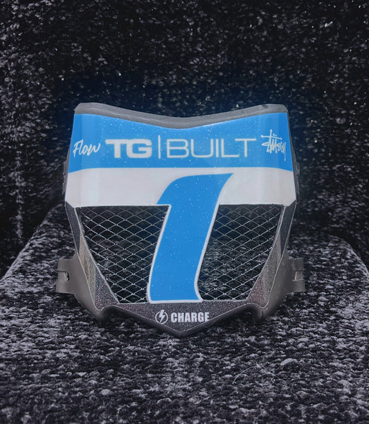 Custom MotoCutz Vented Plate