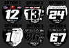 Custom ODI Plate Decal