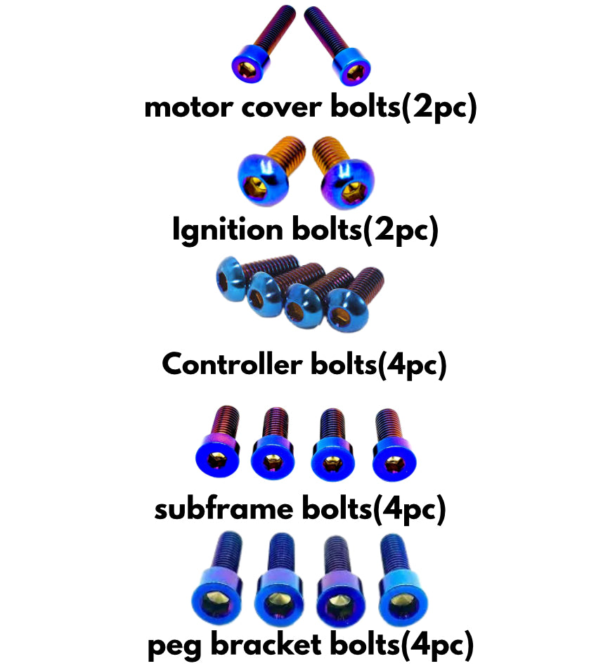 MX-3/4/5 starter titanium kit